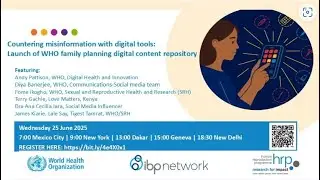 Countering misinformation with digital tools: WHO family planning digital content repository