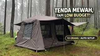 REVIEW TENDA CAMPING KELUARGA MURAH (Tenda MOUNT PEAK dari MOUNTAINHIKER)