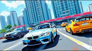 Real Car Driving School Simulator 3D - BMW City Parking Multiplayer Racing - Android GamePlay