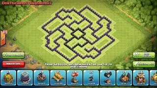 Clash of Clans | TH 9 Dark Elixir Farming Base