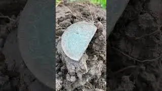 Chopped Penny #history #metaldetecting #newzealand #youtubeshorts #fyp