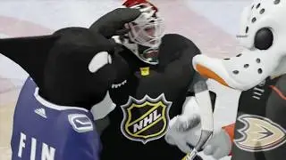 NHL 18 - Threes Online Win w/Mascots