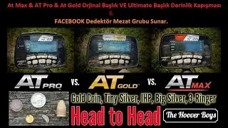 At Max & AT Pro & At Gold Orjinal Başlık VE Ultimate Başlık Derinlik Kapışması