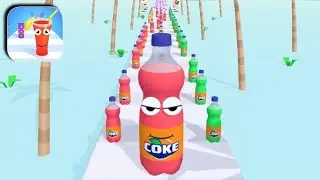 juice run 3d walkthrough gameplay Android iOS, mobile y