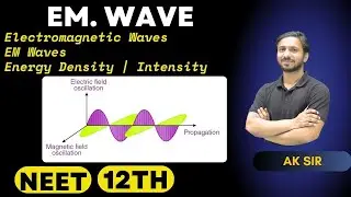 Electromagnetic Waves NEET | Electromagnetic Waves Class 12 | Energy Density In EM Waves | Class 12