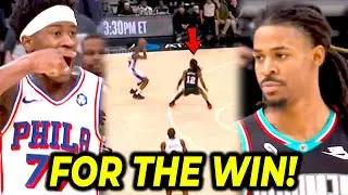 Rookie lang pala magpapaiyak kay Ja Morant, TRINASHTALK ni VJ Edgecombe! Crazy Game Winner!