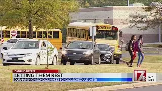 3 years after change, Durham schools evaluate pros and cons of later start time