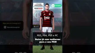 O Flamengo 2019 &eacute; simplesmente hist&oacute;rico! O uniforme da temporada mais marcante  agora no PES!