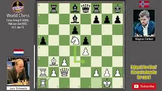 Jan Smeets (Netherlands) vs Magnus Carlsen (Norway) | Corus Group B 2006 | [Chess Game]