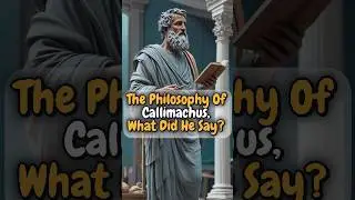 The Philosophy Of Callimachus, What Did He Say?