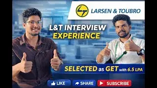 L&T Placement Interview Experience | Must Watch for Freshers 🚀