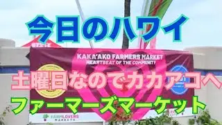 【今日のハワイ】Hawaii Today 土曜日の朝なのでカカアコファーマーズマーケット#ハワイ 2026年1月24日