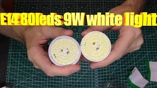 Светодиодная лампа E14 80leds 9W white light