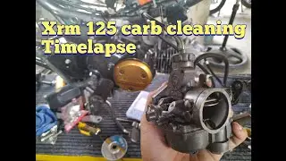 Xrm 125 carb cleaning | Xrm restoration