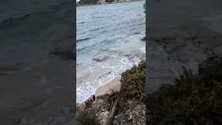 Beach waves 🌄 #croatia #beach #holiday #asmr #sounds #fyp #sound