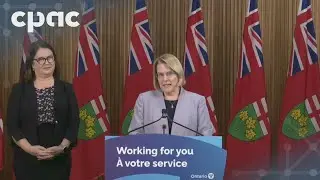 Ontario Health Minister Sylvia Jones announces new funding for primary care plan &ndash; January 27, 2025