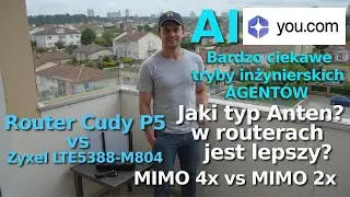 Anteny w routerach LTE? MIMO 4x vs 2xMIMO Co jest faktem co marketingiem? 