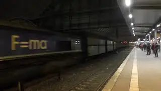 (HD) Heavy Haul Power International Class 66,  29005 'Ted Gaffney' Passes Bremen Hbf - 8/11/17