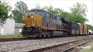 CSX M576 With a SD40-2/ES44AH  DPU
