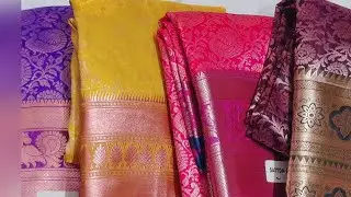 Semi dharmavaram pattu sarees##1250rs freeshipping only#8500034646👯👯
