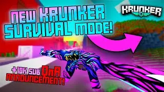 *LEAKED* KRUNKER SURVIVAL MODE (COMING SOON) (QnA ANNOUNCEMENT) | Krunker News