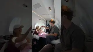 My first flight on a PRIVATE JET!!!