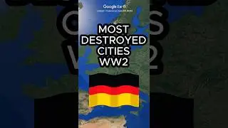Most Destroyed Cities In Germany During WW2 #shorts #ww2 #germany #china
