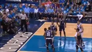 Kevin Durant Ejected for Flagrant 2 Game 4 2016 NBA Playoffs Thunder vs  Mavericks 4 23 2016
