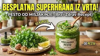 🌿 Recept za pesto od mi&scaron;jakinje-Lekovita superhrana iz prirode