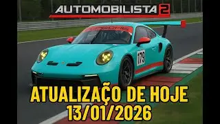 AUTOMOBILISTA 2 - ATUALIZAÇÃO DE HOJE 13/01/2026