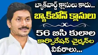 Chairmans of BC Corporations in Andhra Pradesh | AP 56 BC Corporations |    CM YS Jagan | BC Times