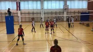 MALA ODBOJKA OK FORESTA-OK MEDVEŠĆAK 1:2 TREĆI SET FINALE REGIONALNO IVANEC 24.03.2018.