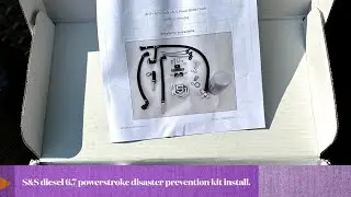 S&S diesel 6.7 powerstroke DISASTER PREVENTION KIT Gen 2.1 install!