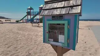Pere Marquette beach's 'Little Library' open for 2024 season