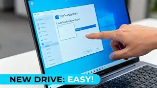 How to Create Partition in Windows 10&Windows 11 | Create New Drive (without data loss) in window 11