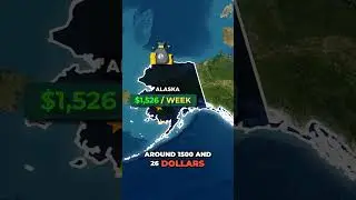 $100,000 salary after taxes in Alaska #shorts #usa