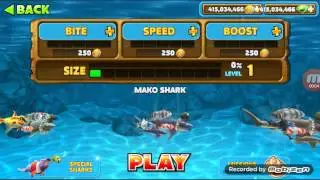 All sharks in hungry shark evolution 2017