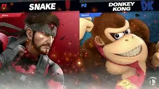 The Zou 7 - Ploopy (Mr. Game & Watch, Snake) Vs. Melee (Donkey Kong) - Winners Semis - SSBU