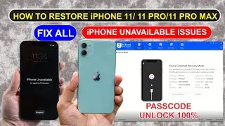 How to Fix/Restore All iPhone 11/Pro/11 Pro MAX With 3uTools FREE💯Fix All iPhone Unavailable Issues🔥