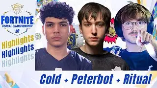 Cold, Peterbot & Ritual - Fortnite FNCS 2025 Global Championship Trio Highlights