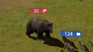 Fierce Wolves Survival Battle | Wolf Game Wild Animal Wars Mobile Game Review