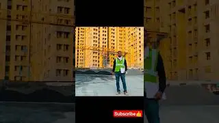 Self blog at construction site #shorts #civil #construction #tech