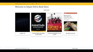 Simple Online Book Store System in PHP DEMO