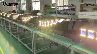 VSHOW W1060 Wave Line IP65 10pcs 60W RGBW 4in1 Moving Bar Zoom with Strobe Lines for Stage