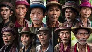SOUTH EAST ASIAN MEN IMAGINE BY A.I.