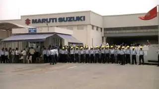 Maruti Suzuki Manesar plant's Worker again on strike