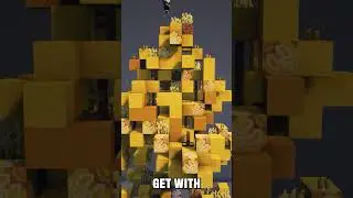 3 уникальных дерева, которые украсят ваш мир Minecraft #SHORTS