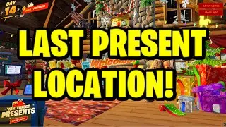 How To OPEN LAST PRESENT in Fortnite! (Secret 2021 Winterfest Present)