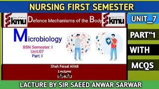 Defence mechanism of body in microbiology || microbiology unit 7 in nursing || kmu bs nursing mcqs