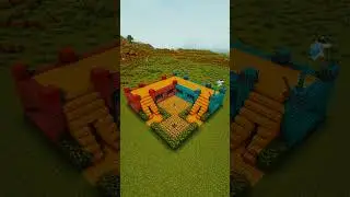 Minecraft Survival Duo House 🏡 #minecraft #shorts #build